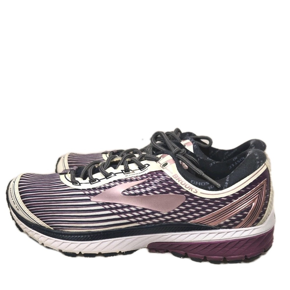Brooks Ghost LE 10 Womens Size 10 Purple Running Shoes Tennis Sneakers - Picture 5 of 11
